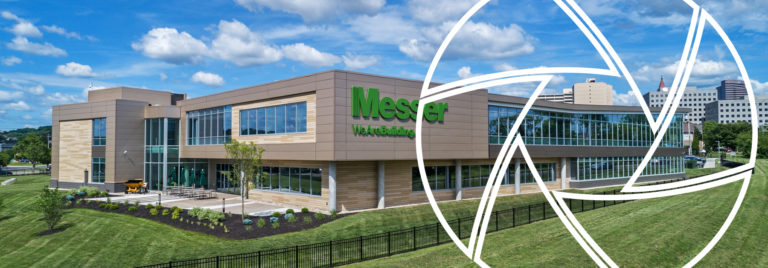 Messer Construction HQ Cincinnati, Ohio Drone Image